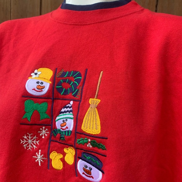 Vintage 90s Christmas ugly sweater size XXL. - Picture 3 of 6